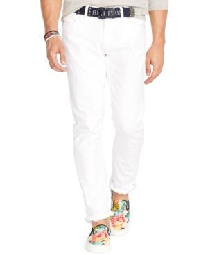Polo Ralph Lauren Varick Slim-straight Hudson White Jeans