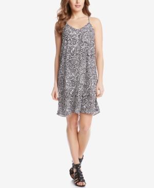 Karen Kane Printed Racerback Shift Dress