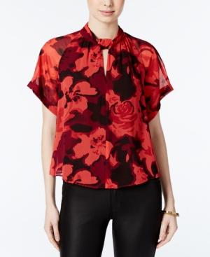 Rachel Rachel Roy Printed Chiffon Top, Only At Macy's