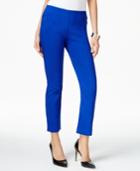 Inc International Concepts Cropped Straight-leg Pants, Only At Macy's