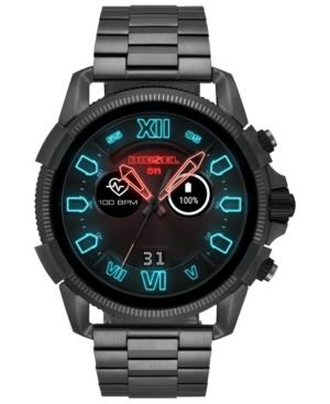 Diesel Men's Full Guard 2.5 Gunmetal Stainless Steel Bracelet Touchscreen Smart Watch 48mm