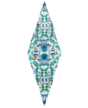 Echo Island Palm Silk Diamond Scarf