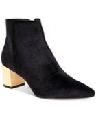 Calvin Klein Women's Narla Velvet Pointed-toe Booties Women's Shoes