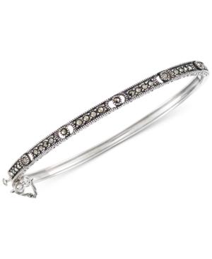 Giani Bernini Marcasite Bangle Bracelet In Sterling Silver