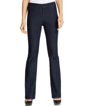 Nydj Petite Bootcut Jeans, Dark Enzyme Wash