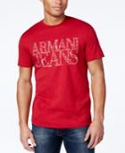 Armani Jeans Title Logo Tee