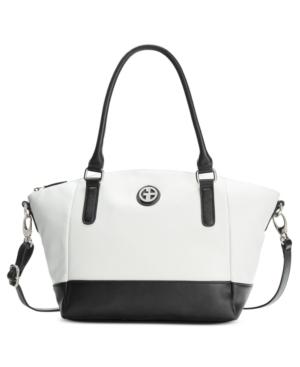 Giani Bernini Nappa Fan Leather Tote, Only At Macy's