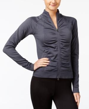 Jessica Simpson The Warm Up Juniors' Ruched Track Jacket