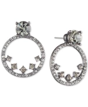 Givenchy Crystal Drop Hoop Earring Jackets