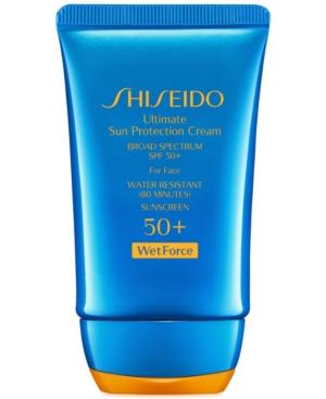 Shiseido Ultimate Sun Protection Cream Spf 50+ Wetforce, 2 Oz