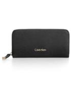 Calvin Klein Saffiano Zip Around Wallet