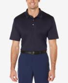 Pga Tour Men's Motion Flux Mesh Performance Polo