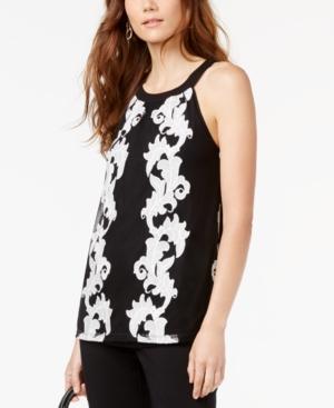 Inc International Concepts Embroidered Top, Created For Macy's