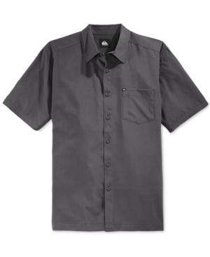 Quiksilver Men's Straight Short-sleeve Shirt