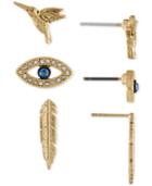 Bird Earring Trio