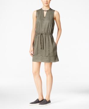 Calvin Klein Jeans Drawstring-waist Shift Dress