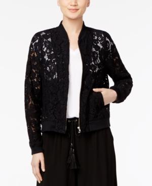 Fever Lace Bomber Jacket
