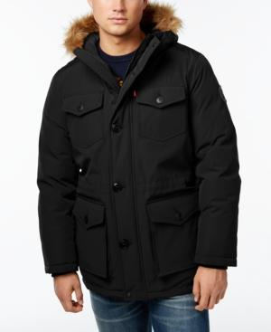 Levi's Heavyweight Faux-fur-trim Hooded Parka