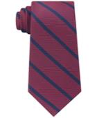 Tommy Hilfiger Men's Twill Stripe Silk Tie