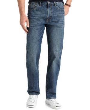Izod Big And Tall Relaxed Fit Jeans, Medium Vintage Wash