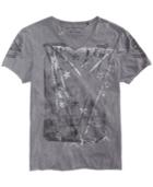 Buffalo David Bitton Men's Towell Burnout Graphic-print T-shirt