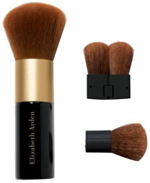Elizabeth Arden Face Powder Brush With Folding Mini Face Brush