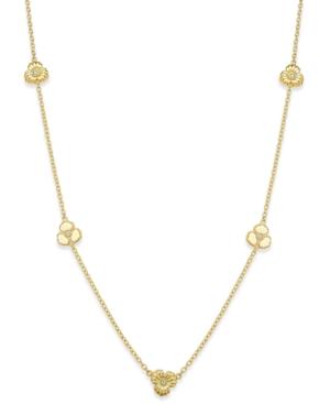 Charter Club Gold-tone Tiny Flower Long Length Necklace, Only At Macy's
