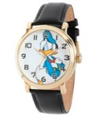 Disney Donald Duck Men's Gold Vintage Alloy Watch
