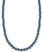 Esquire Men's Jewelry Onyx (10mm) 30 Necklace, Created For Macy's