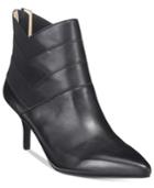 Adrienne Vittadini Sande Pointed-toe Booties Women's Shoes