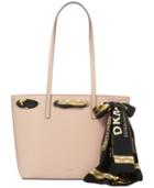 Dkny Large Tote With Scarf, Created For Macy's