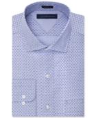 Tommy Hilfiger Easy Care Stream Blue Patterned Dress Shirt