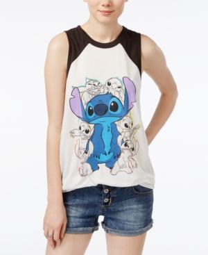 Mighty Fine Juniors' Stitch Graphic Tank Top