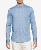 Calvin Klein Men's Stripe Long-sleeve Shirt