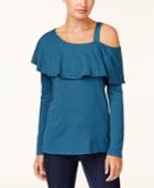 Style & Co One-shoulder Top, Created For Macy's