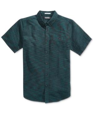 Ezekiel Men's Woodward Cotton Abstract-print Shirt