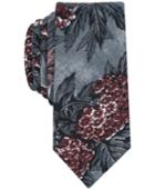 Bar Iii Men's Nesty Floral Skinny Tie, Created For Macy's