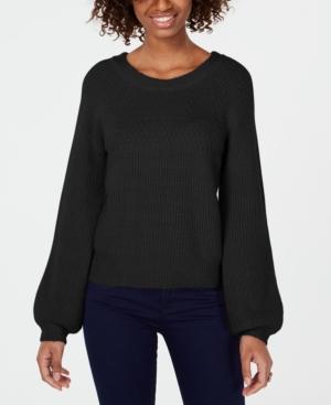 Oh! Mg Juniors' Bow-back Sweater