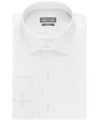 Kenneth Cole Reaction Men's Slim-fit Dobby-weave Solid Dress Shirt