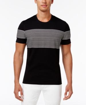 Inc International Concepts Men's Introspection Striped T-shirt, Created For Macy's