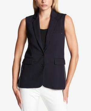 Dkny Two-button Blazer Vest