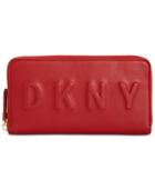 Dkny Large Zip Around Logo Wallet, Created For Macy's