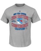 Majestic Men's Short-sleeve New York Rangers Conference Champions T-shirt