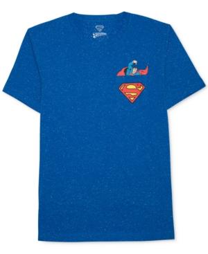 Hybrid Apparel Men's Superman Graphic-print Cotton T-shirt