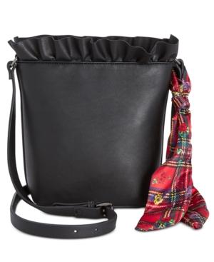 Betsey Johnson Ruffled Bucket Bag