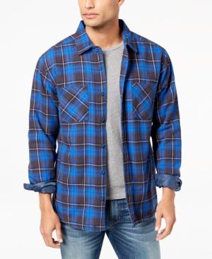 Quiksilver Men's Fleece-lined Flannel Shirt
