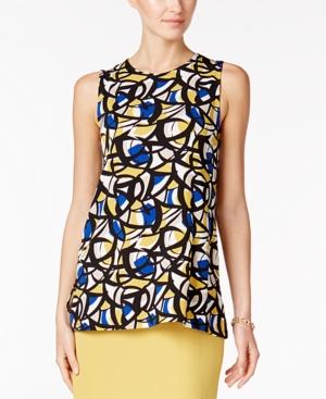 Kasper Printed Tunic Top
