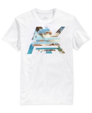 Armani Exchange Men's Broken Fade T-shirt