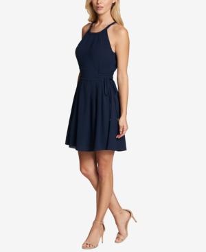 Kensie Corset Fit & Flare Dress