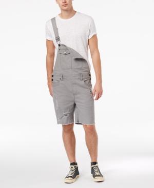 American Rag Men's Classic-fit Stretch Destroyed Shortalls, Created For Macy's